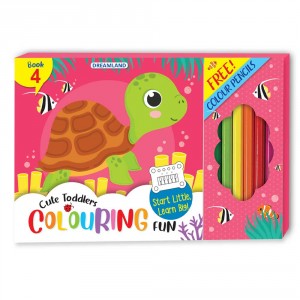 Dreamland Cute Toddlers Colouring Fun Book - 4